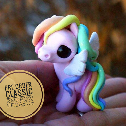 PRE ORDER Classic Rainbow Pegasus
