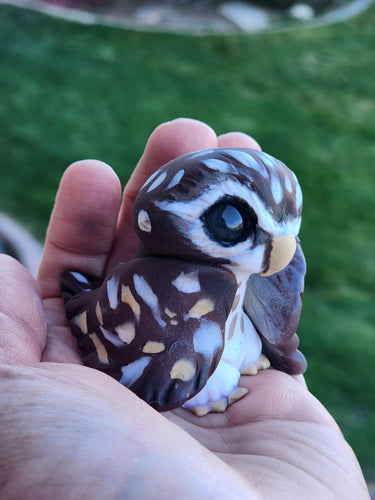 READY TO SHIP Tiny Burrowing Owl